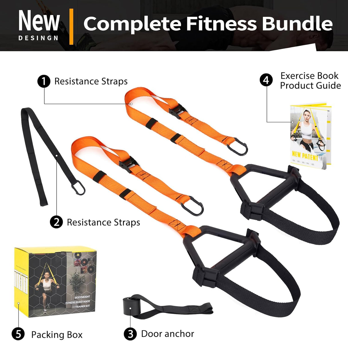 Transform Any Space Into a Full-Body Gym with Our Suspension Training Strap Kit
