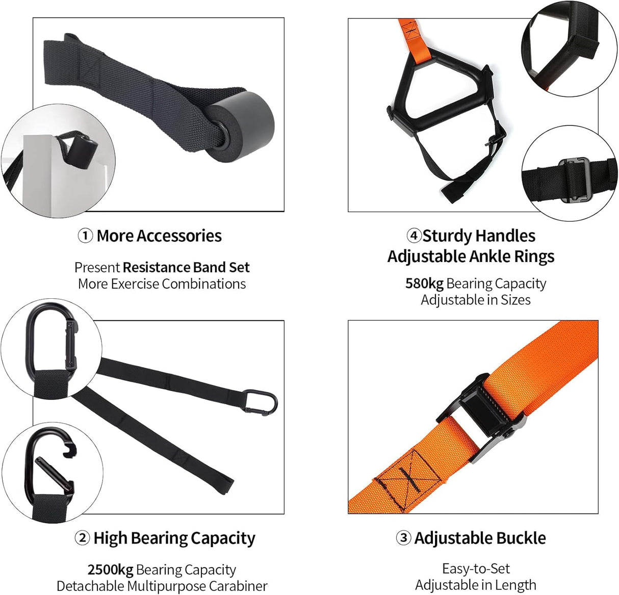 Transform Any Space Into a Full-Body Gym with Our Suspension Training Strap Kit