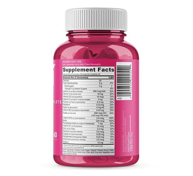 Goli Women's Complete Multi Gummies